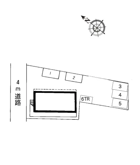 ★手数料０円★倉敷市堀南 月極駐車場